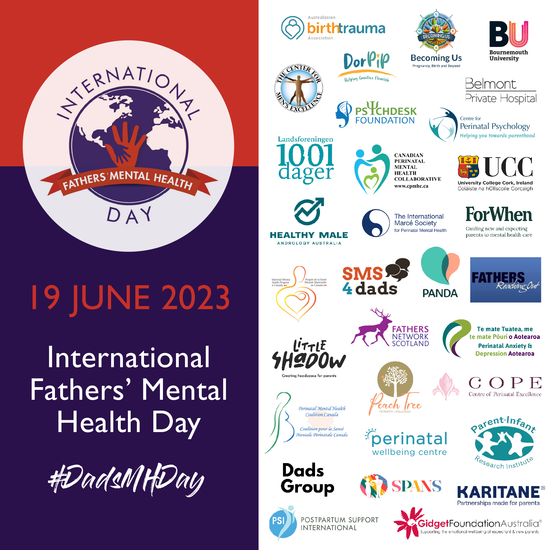 International Fathers' Mental Health Day Centre for Perinatal Psychology